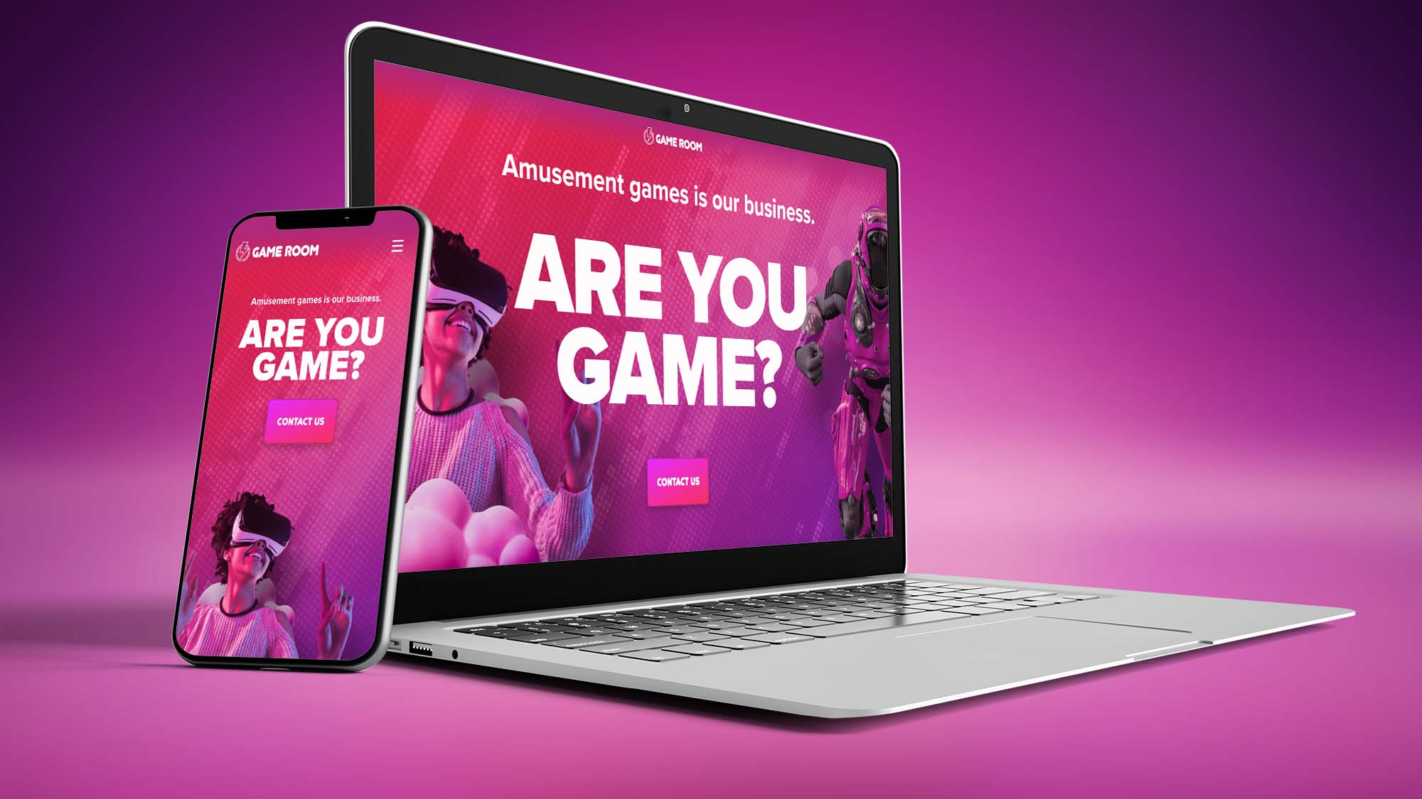 Layout & Design for
www.gameroom.co
